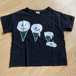Stem melting ice cream boxy T-shirt